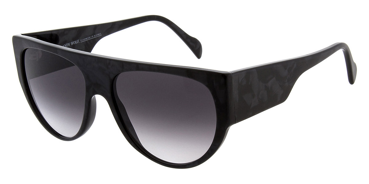 Andy Wolf® Kurt Sun ANW Kurt Sun A 57 - Black A Sunglasses
