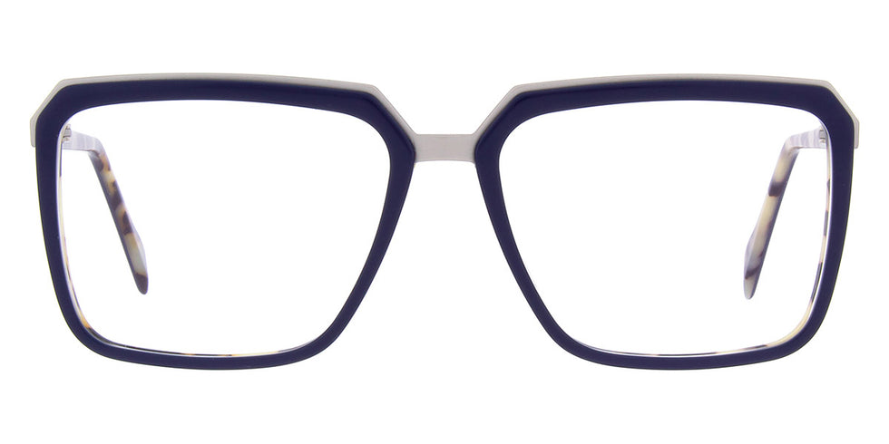 Andy Wolf® Manzu ANW Manzu 06 57 - Silver/Blue 06 Eyeglasses