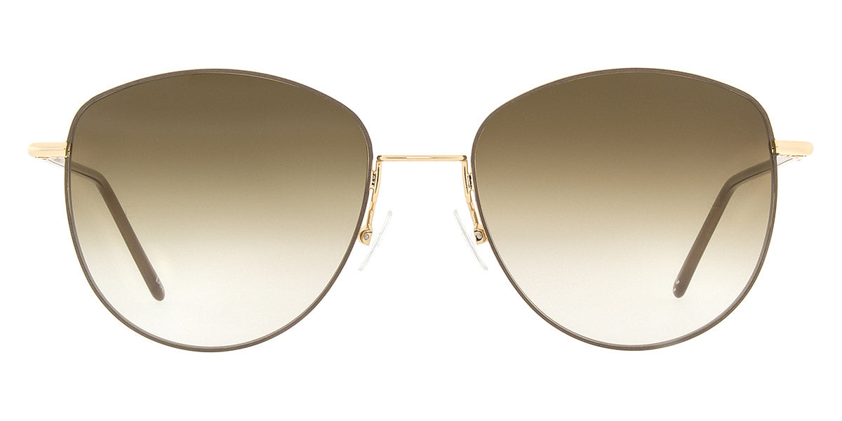 Andy Wolf® Mila Sun ANW Mila Sun C 57 - Gold/Brown C Sunglasses