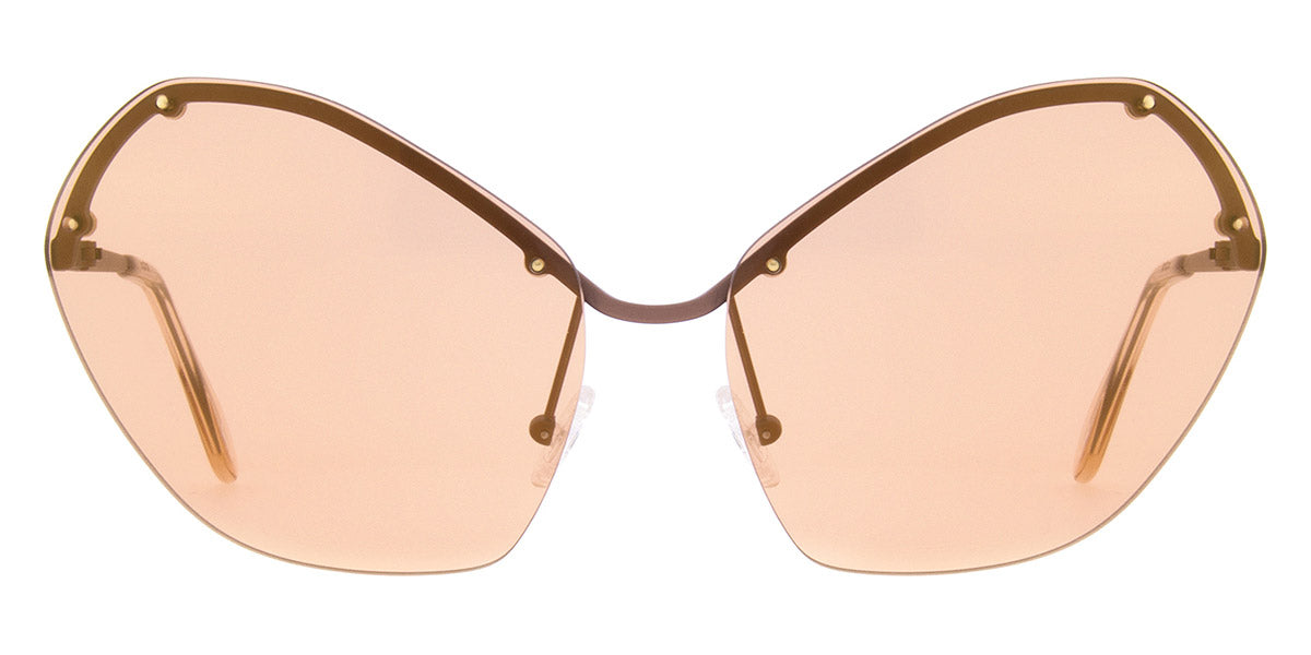 Andy Wolf® Precious Sun ANW Precious Sun B 64 - Orange/Gold B Sunglasses