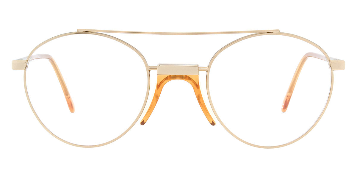 Andy Wolf® Reuben ANW Reuben E 48 - Gray/Gold E Eyeglasses