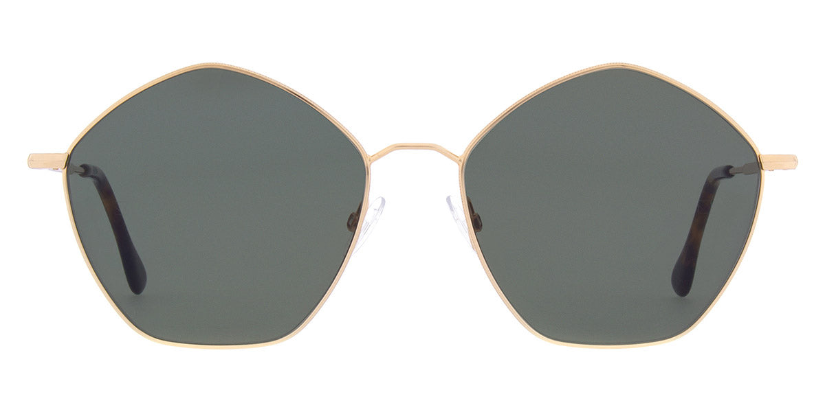 Andy Wolf® Rockstar Sun ANW Rockstar Sun 02 54 - Gold/Green 02 Sunglasses