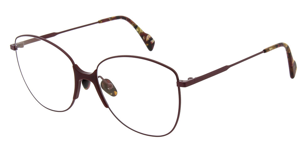 Andy Wolf® Saar ANW Saar 04 56 - Red 04 Eyeglasses