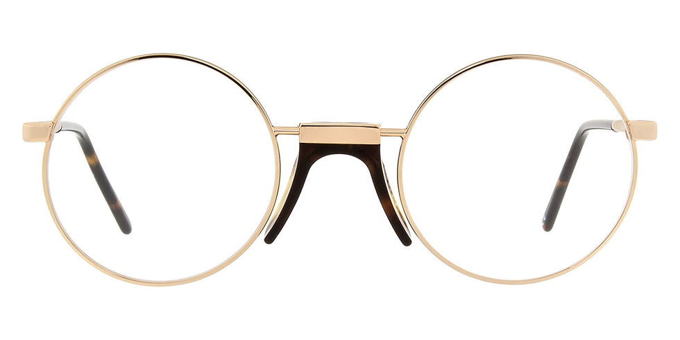Andy Wolf® Sabol ANW Sabol B 46 - Gold/Brown B Eyeglasses
