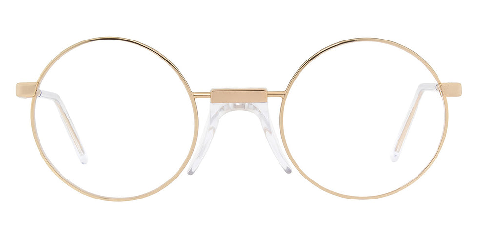 Andy Wolf® Sabol ANW Sabol C 46 - Gold/Crystal C Eyeglasses