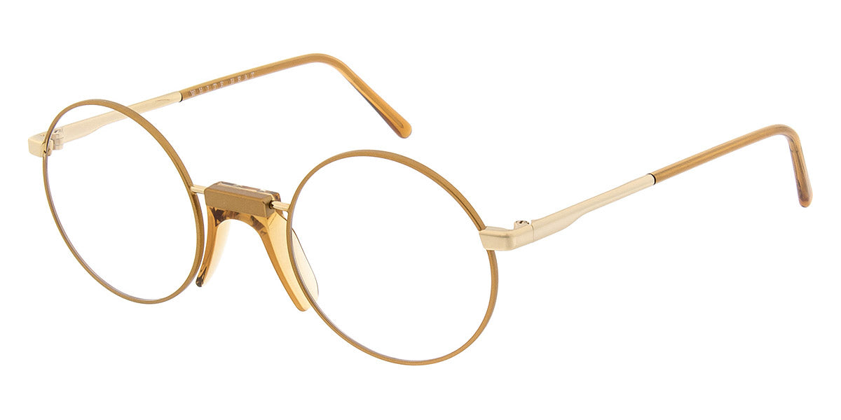 Andy Wolf® Sabol ANW Sabol D 46 - Gold/Orange D Eyeglasses