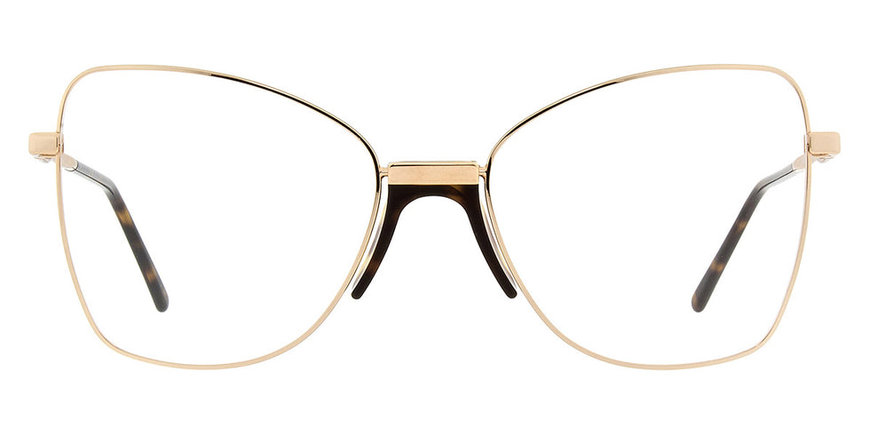 Andy Wolf® Smith ANW Smith B 56 - Gold/Brown B Eyeglasses