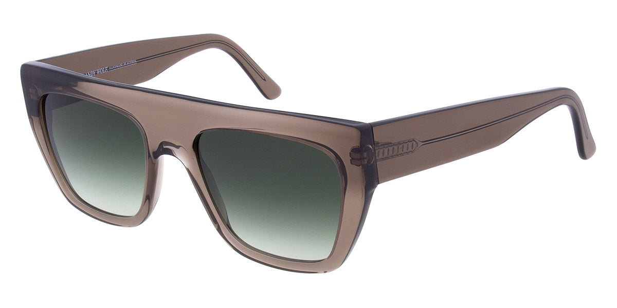 Andy Wolf® Spruce Sun ANW Spruce Sun 04 57 - Brown/Green 04 Sunglasses