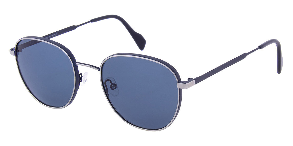 Andy Wolf® Turner Sun ANW Turner Sun 06 51 - Gun/Blue 06 Sunglasses