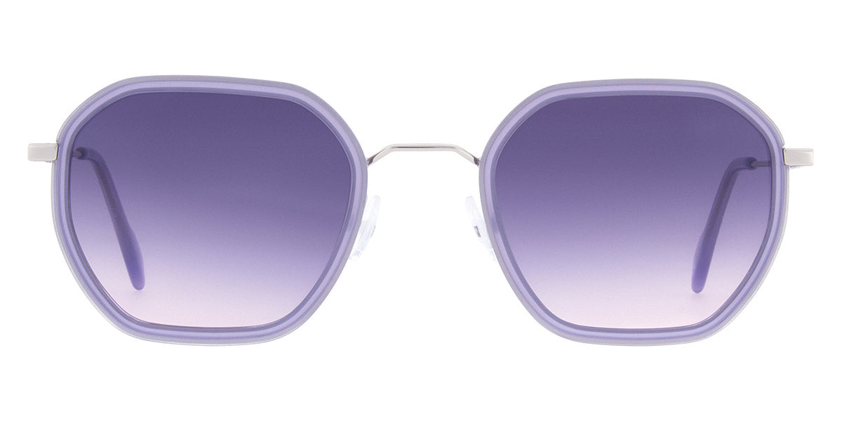 Andy Wolf® Valerian Sun ANW Valerian Sun 04 49 - Violet/Silver 04 Sunglasses