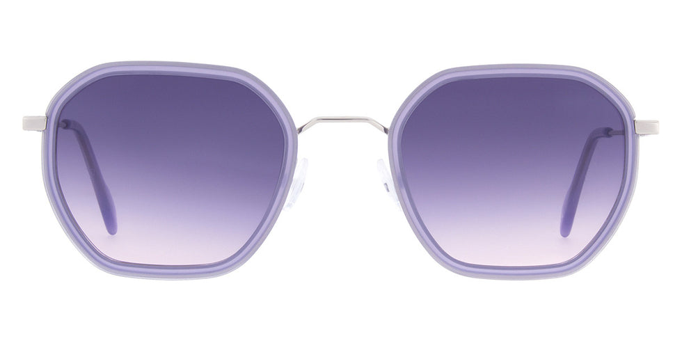 Andy Wolf® Valerian Sun ANW Valerian Sun 04 49 - Violet/Silver 04 Sunglasses