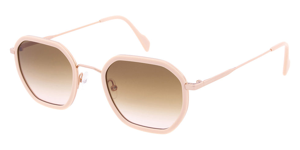 Andy Wolf® Valerian Sun ANW Valerian Sun 05 49 - Orange/Gold 05 Sunglasses