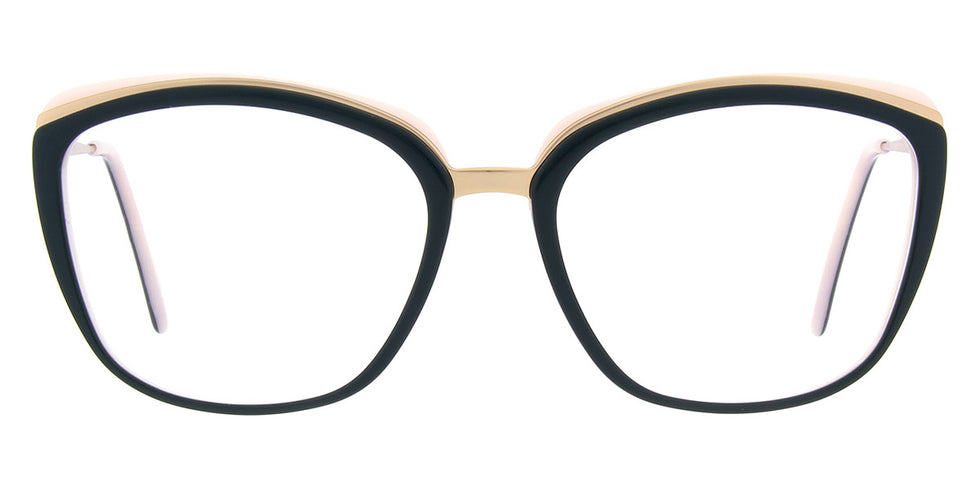 Andy Wolf® Wilcox ANW Wilcox 04 56 - Gold/Green 04 Eyeglasses