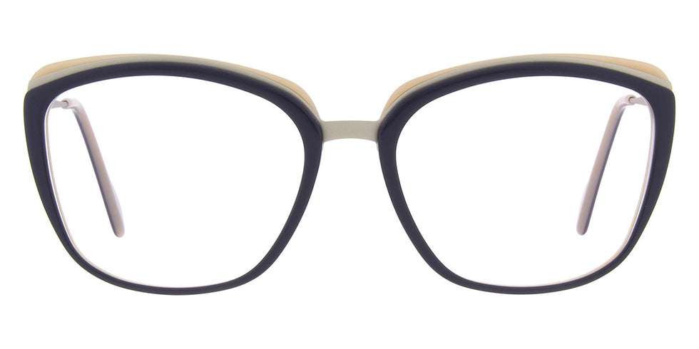 Andy Wolf® Wilcox ANW Wilcox 05 56 - Graygold/Gray 05 Eyeglasses