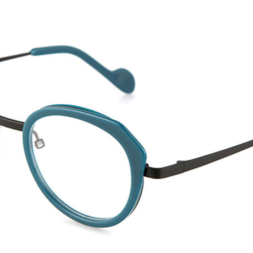 NaoNed® Ar Valueg NAO Ar Valueg 0H 48 - Peacock Blue / Black Eyeglasses