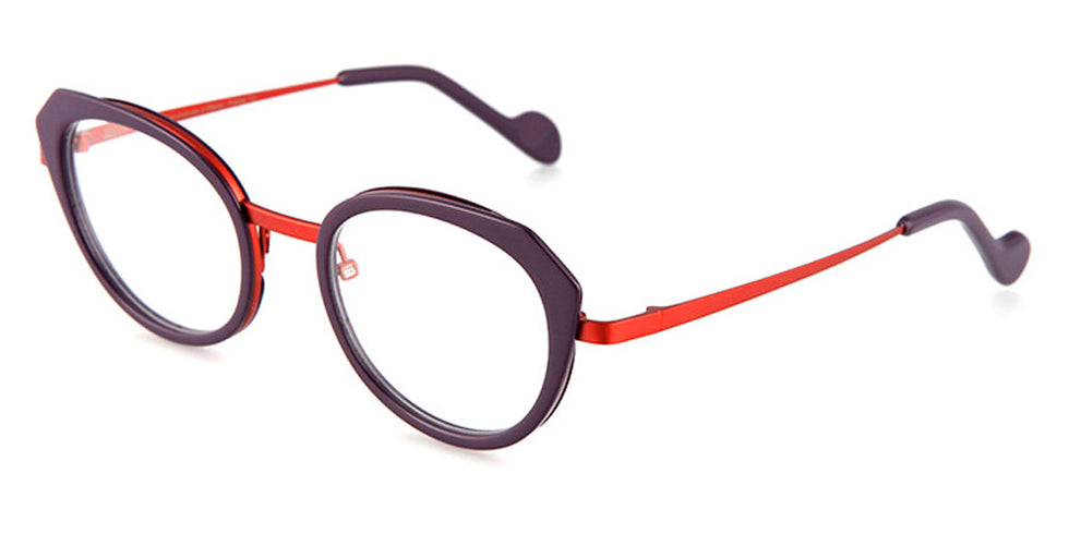 NaoNed® Ar Valueg NAO Ar Valueg 16T 48 - Aubergine / Paprika Eyeglasses