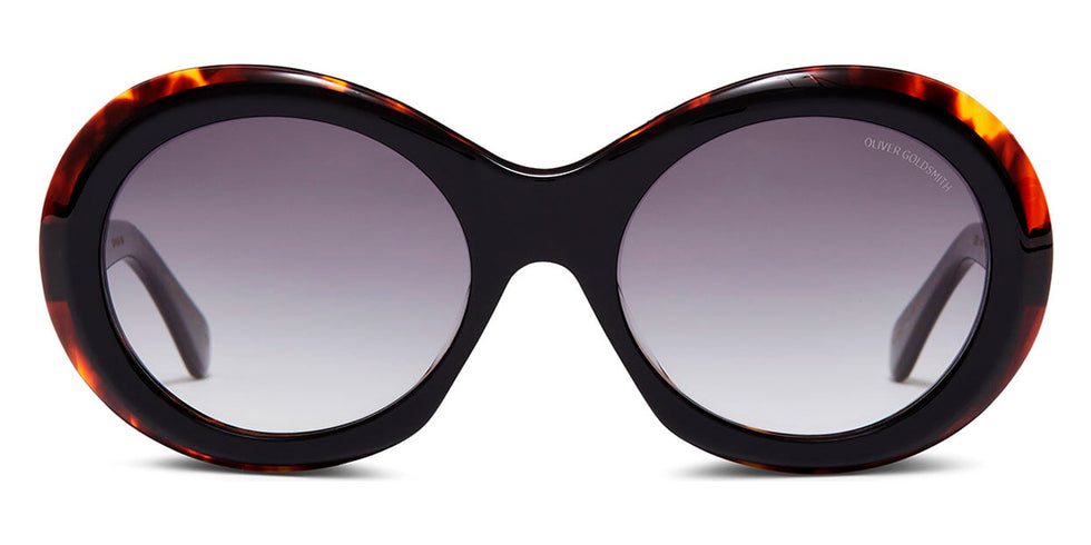 OLIVER GOLDSMITH® -AUDREY BLACK AMBER SUNGLASSES