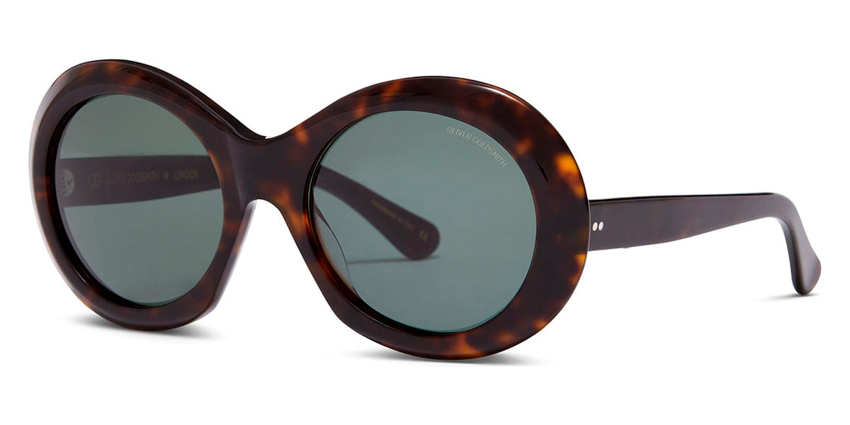 OLIVER GOLDSMITH® -AUDREY SILK TORTOISE SUNGLASSES