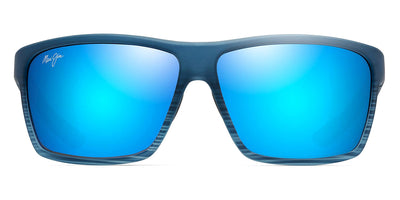 Maui Jim® Alenuihaha B839 03S - Blue Black Stripe/Blue Hawaii Sunglasses