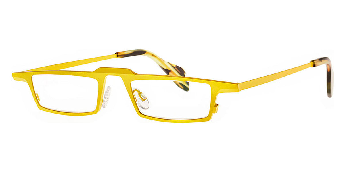 Theo® Baguette TH BAGUETTE 455 46 - Matte Deep Rose Eyeglasses