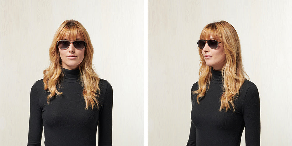 SALT.® BARRETT SAL BARRETT 003 60 - Brushed Honey Gold/CR39 Deep Brown Sunglasses