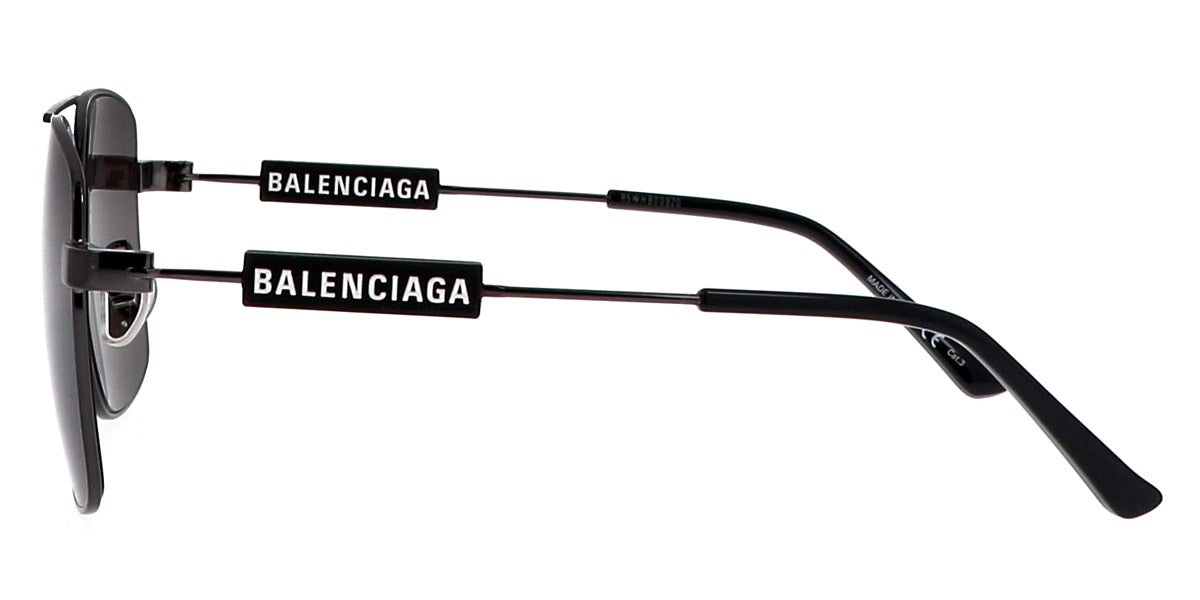 Balenciaga® BB0116SA - Gray / Gray 001 Sunglasses