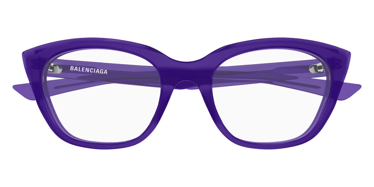 Balenciaga® BB0219O - Violet Eyeglasses