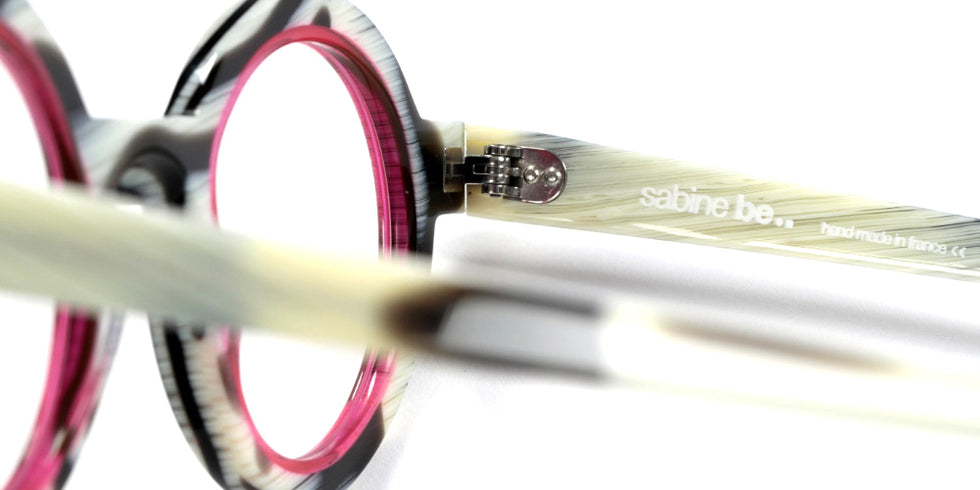 Sabine Be® Be Addict - Shiny Horn / Shiny Neon Pink Eyeglasses