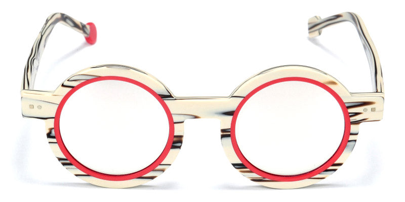 Sabine Be® Be Addict Sun - Matte Vanilla Choco / Matte Red Sunglasses