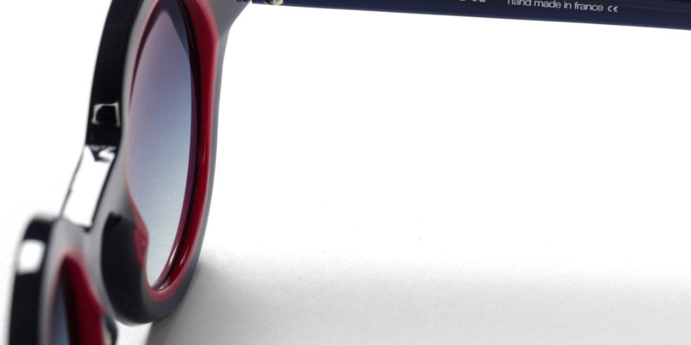 Sabine Be® Be Addict Sun - Shiny Navy Blue / Shiny Red Sunglasses