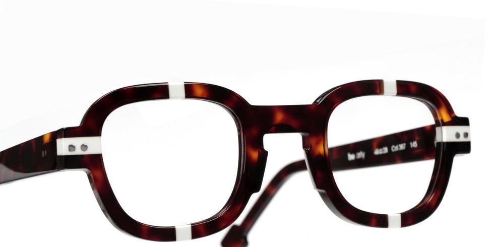 Sabine Be® Be Arty - Shiny Cherry Tortoise / Shiny White Eyeglasses
