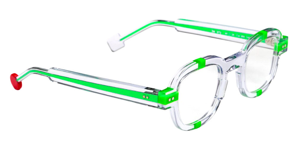 Sabine Be® Be Arty SB Be Arty 369 46 - Shiny Crystal / Shiny Neon Green Eyeglasses