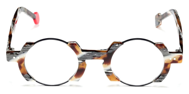 Sabine Be® Be Balloon - Navy Blue Satin / Shiny Vintage Tortoise Eyeglasses