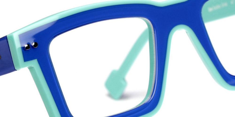 Sabine Be® Be Bobo Line - Shiny Translucent Klein Blue Glossy / White / Shiny Turquoise / Shiny Turquoise Eyeglasses