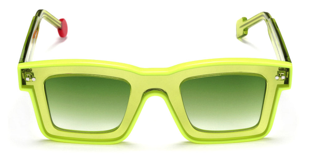 Sabine Be® Be Bobo Line Sun - Shiny Translucent Lime / Shiny Neon Yellow Sunglasses