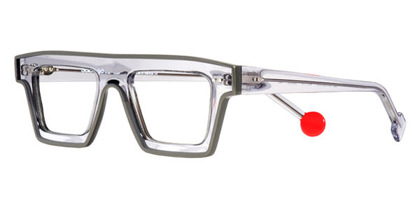 Sabine Be® Be Bold Line - Shiny Translucent Gray / Shiny Solid Gray Eyeglasses