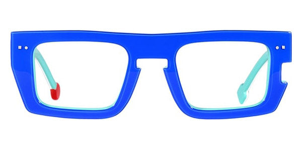 Sabine Be® Be Bossy - Shiny Translucent Blue Klein / White / Shiny Turquoise Eyeglasses