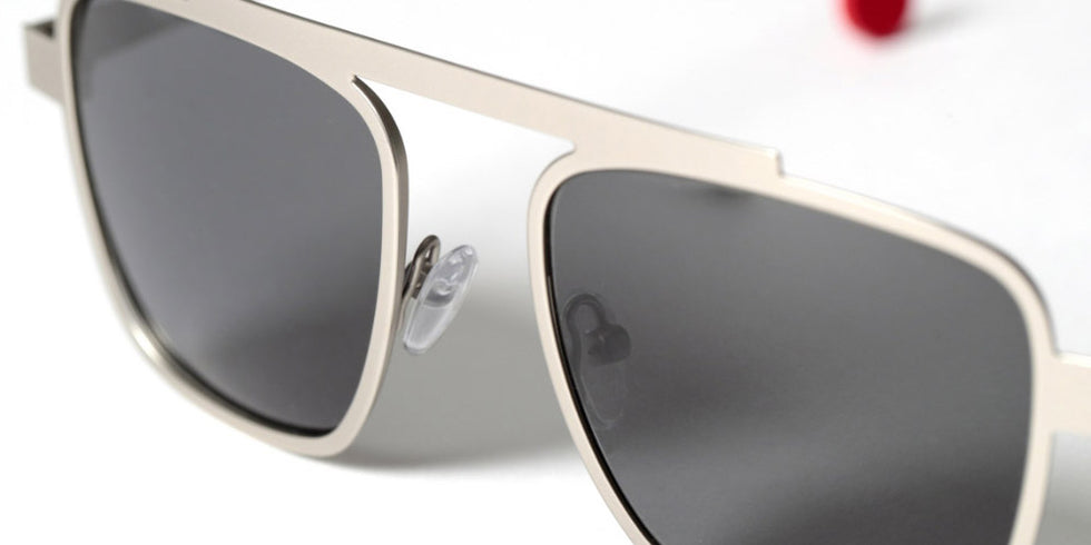 Sabine Be® Be Boyish Sun - Matte Palladium Sunglasses