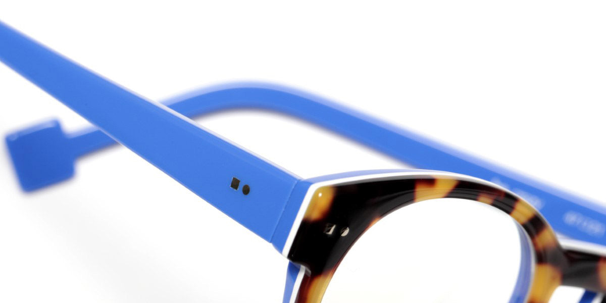 Sabine Be® Be Crazy - Shiny Tokyo Tortoise / White / Shiny Blue Majorelle / Shiny Blue Majorelle Eyeglasses