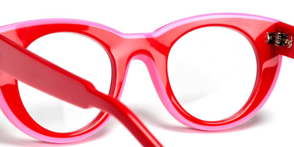 Sabine Be® Be Cute Line - Shiny Red / Shiny Neon Pink Eyeglasses