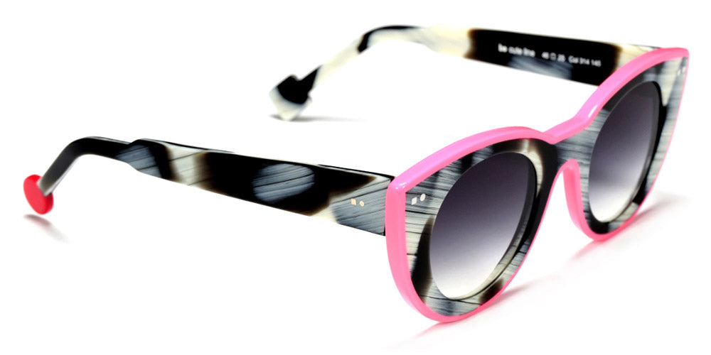 Sabine Be® Be Cute Line Sun - Shiny Horn / Shiny Neon Pink Sunglasses