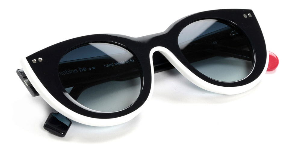 Sabine Be® Be Cute Line Sun - Shiny Midnight Blue / Shiny White Sunglasses