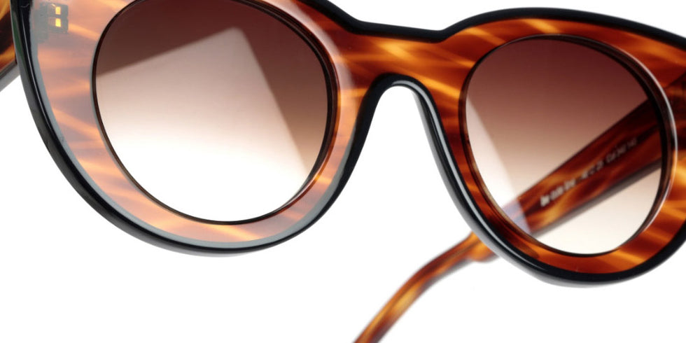 Sabine Be® Be Cute Line Sun - Shiny Veined Blonde Tortoise / Shiny Midnight Blue Sunglasses