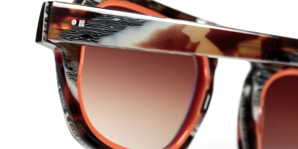 Sabine Be® Be Factory Sun - Shiny Vintage Tortoise / Shiny Orange Sunglasses