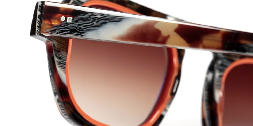 Sabine Be® Be Factory Sun - Shiny Vintage Tortoise / Shiny Orange Sunglasses