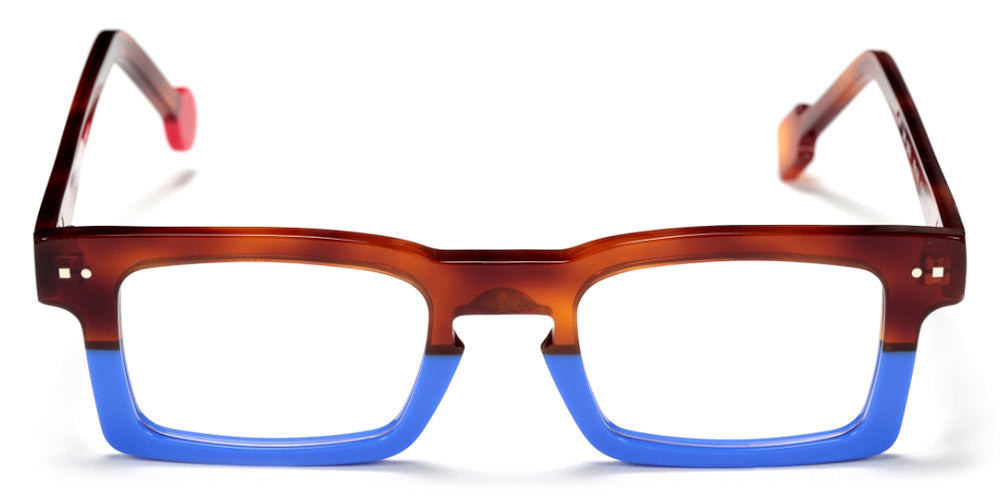 Sabine Be® Be Geek - Shiny Blonde Tortoise / Shiny Klein Blue Eyeglasses