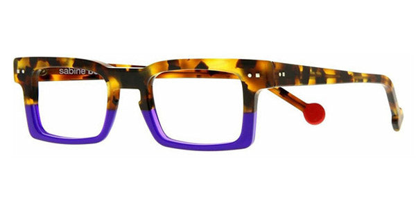 Sabine Be® Be Geek - Shiny Fawn Tortoise / Shiny Purple Eyeglasses