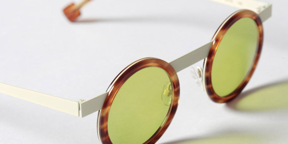 Sabine Be® Be Gipsy Sun - Shiny Blonde Veined Tortoise / Satin Ivory Sunglasses