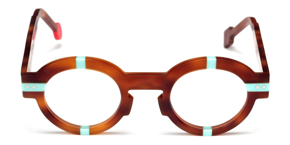 Sabine Be® Be Groom - Matte Blonde Tortoise / Matte Turquoise Eyeglasses