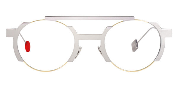 Sabine Be® Be Groovy Slim - Polished Palladium / Polished Pale Gold Eyeglasses